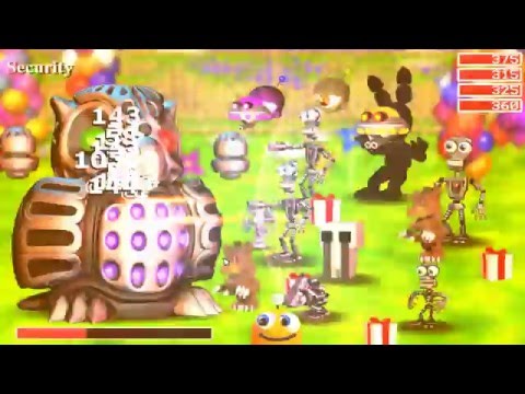 FNaF World. Как достать золотой ключ и как убить сову