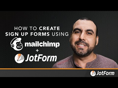 How to create a signup form in Mailchimp | The Jotform Blog