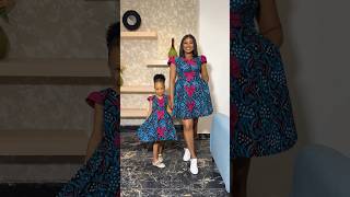 Ankara Dress for mom & daughter #zamakalefashion #latestafricaprint #africanfashion