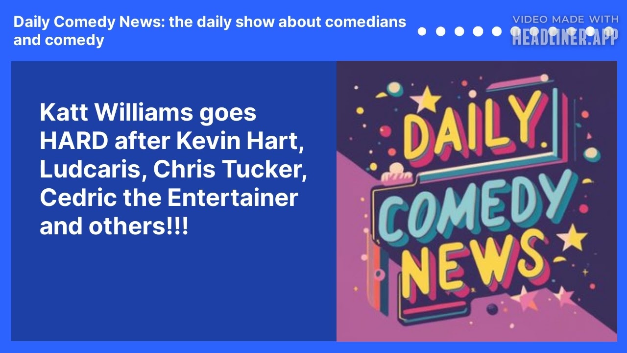 Katt Williams goes HARD after Kevin Hart, Ludcaris, Chris Tucker, Cedric the Entertainer and others!!!