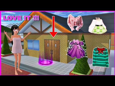 There is a Secret Kids Magical Clothes Shop in Sakura School Simulator