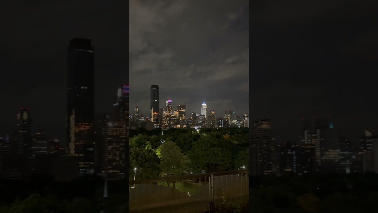 Bangkok city skyline 2025 #bangkok #thailand #dusitthani