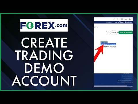 How to Open/Create Trading Demo Account in Forex.com 2024?