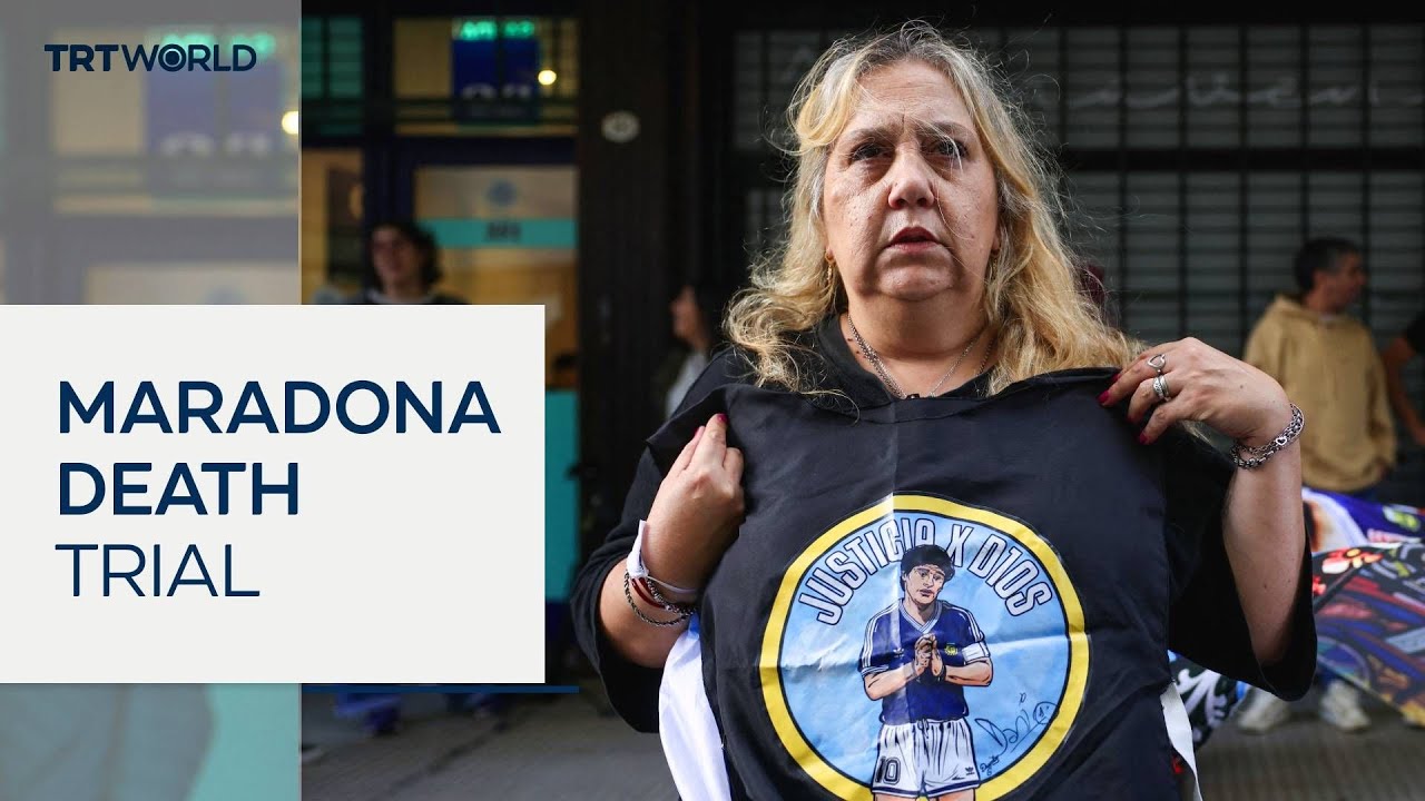 Trial begins over suspected negligence in Maradona's death