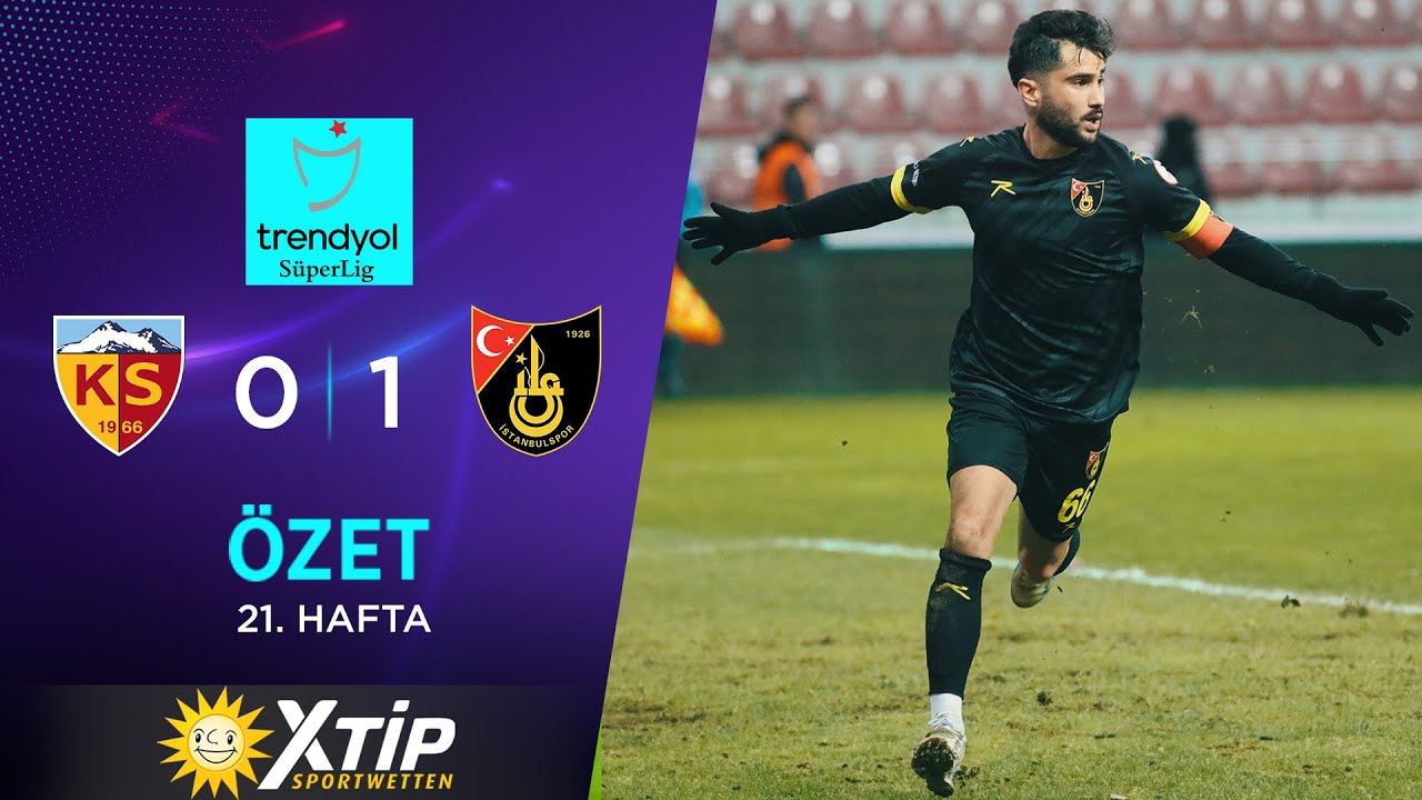 Kayserispor vs İstanbulspor highlights