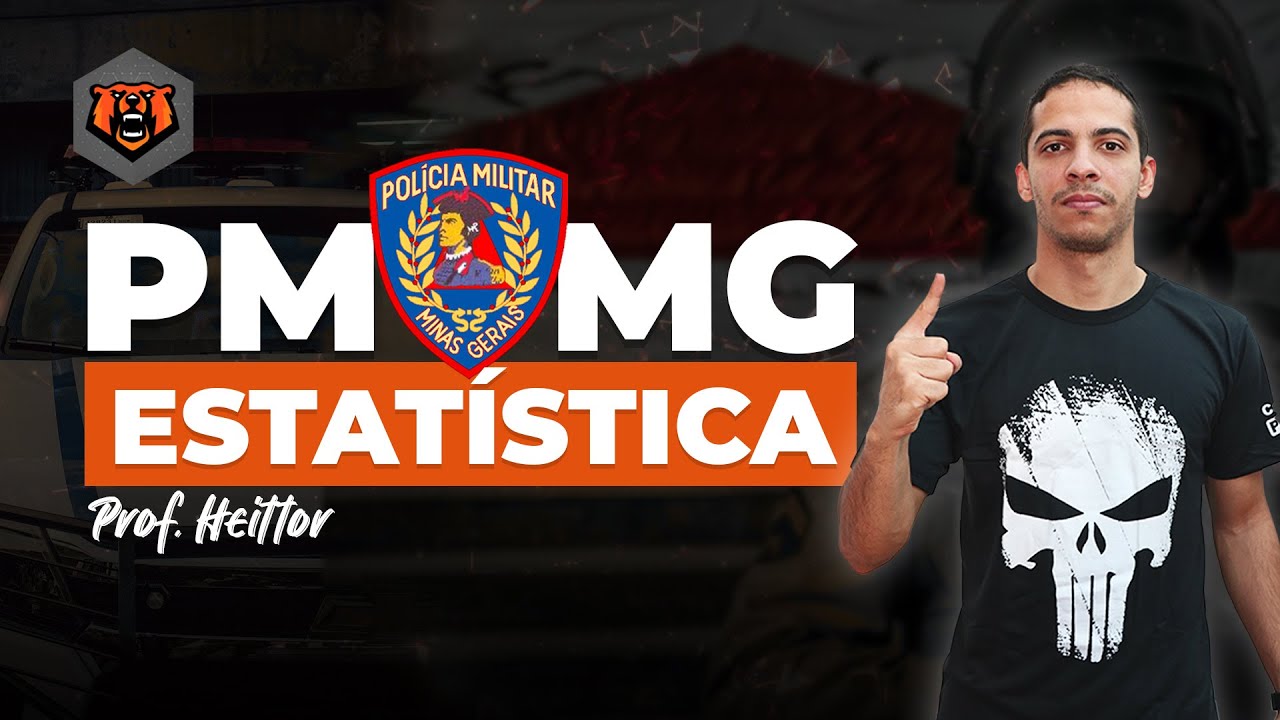 Concurso PM MG - Estatística - Gráficos e Tabelas - Prof. Heittor - Monster Concursos