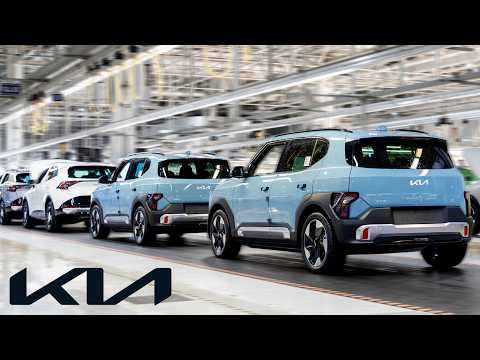 KIA EV2 production line in Slovakia, Žilina