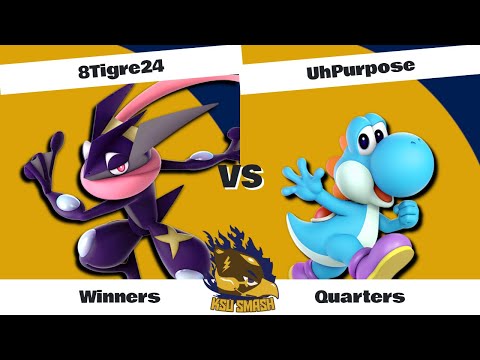 Kent Combo Online 11 - 8Tigre24 (Greninja) VS UhPurpose (Yoshi) Winners Quarters