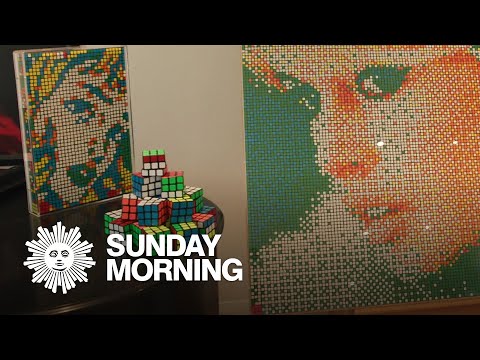 O Cubista: Transformando os Cubos de Rubik em arte