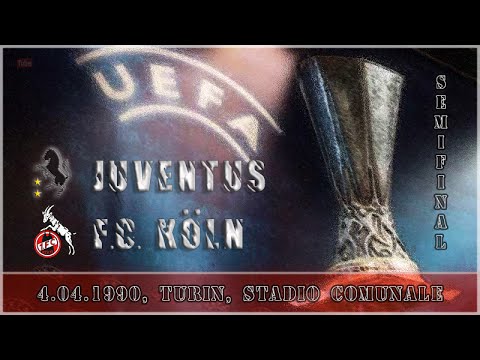 UEFA Cup 1989-90, Juve - FC Köln (Full, IT)