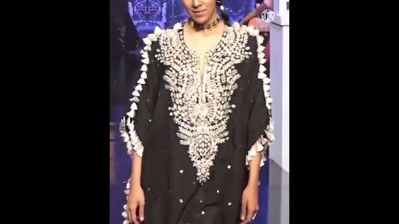 Bollywood actress in kaftan