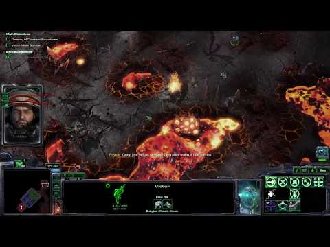 StarCraft 2 Shadow of Liberty Mission 09: Unwelcome Guests (Brutal)