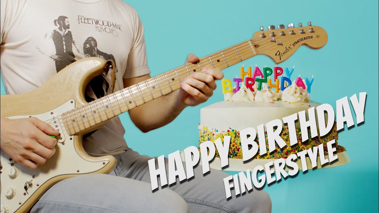 Happy Birthday - Electric Fingerstyle Guitar Arrangement