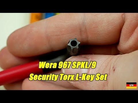 Wera 967 SPKL/9 Security Torx L-Key Set