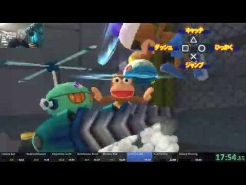 Saru Getchu: Saru Saru Daisakusen - Any% (Hardware) - 6/14/20 - 51:29 (OLD WR)