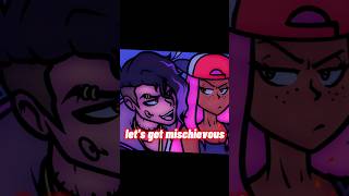 Kokuro and Beat - Cult of Dionysis Edit - Obsidian Blaze #comic #webtoon #originalcharacter