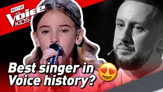 10-Year-Old brings COACH TO TEARS in The Voice Kids