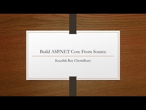 Build ASP Net Core From Source