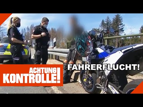 Illegales Straßenrennen! Motorrad-Raser FLÜCHTET! |1/2| Kabel Eins | Achtung Kontrolle