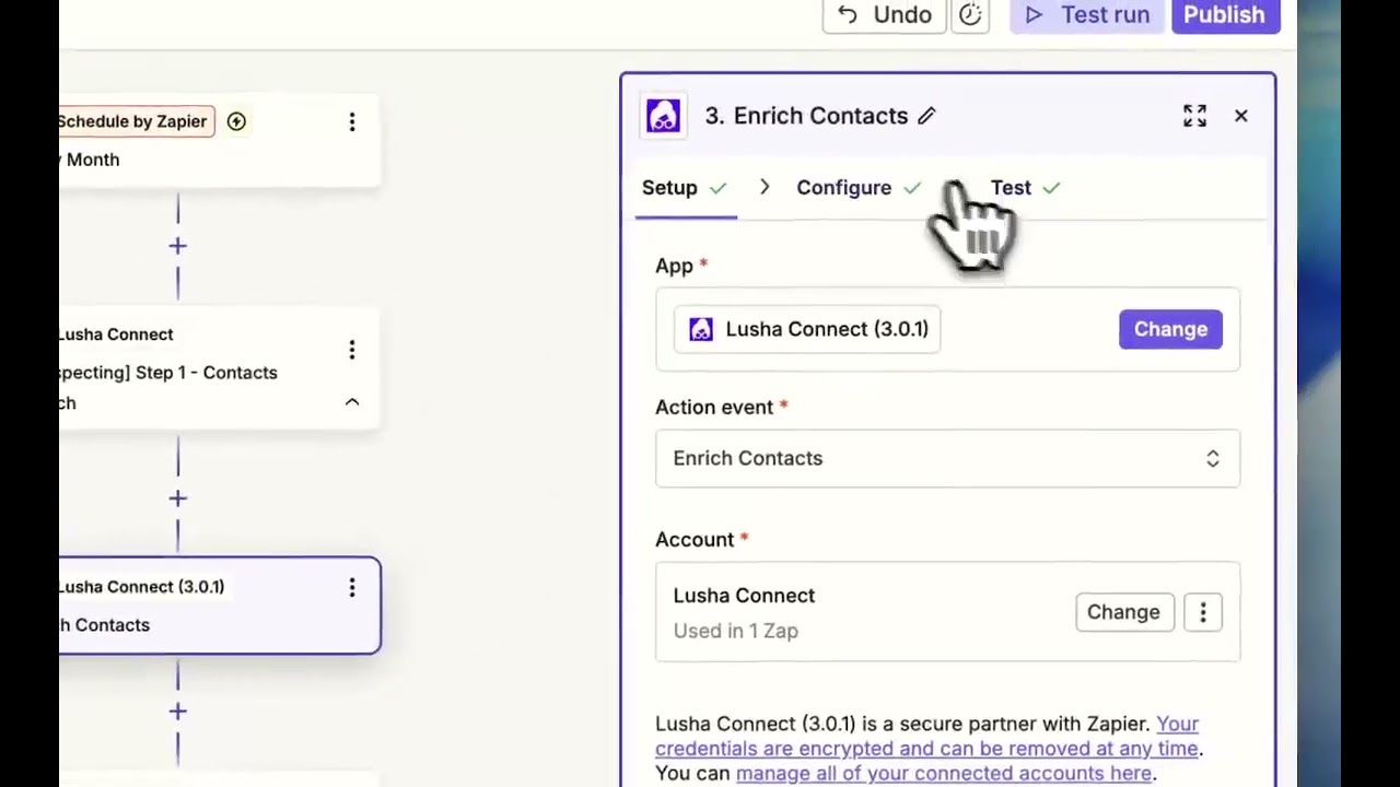 Automated prospecting agent workflow video thumbnail