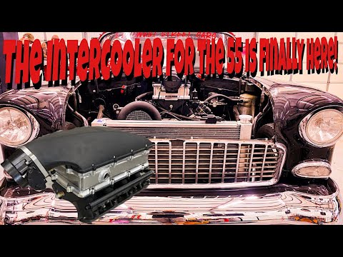 The Ever Elusive Intercooler For The '55 Finally Showed Up So We Can Get It Installed!