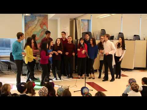 Penn Shabbatones perform "Yiheh" at Schechter Manhattan