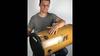Video thumbnail for Gope 14" Tan Tan demo by Virada Drums