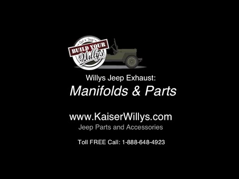 Willys Jeep Exhaust Manifolds & Parts