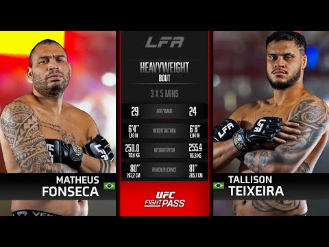 Tallison Teixeira vs Matheus Fonseca full fight