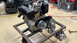 Diesel Engine Powered 40 Series Tav Swing Arm Build Pt.1