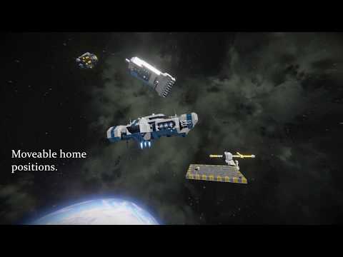 Space Engineers - Auto-Docking Optional Home Script - Showcase