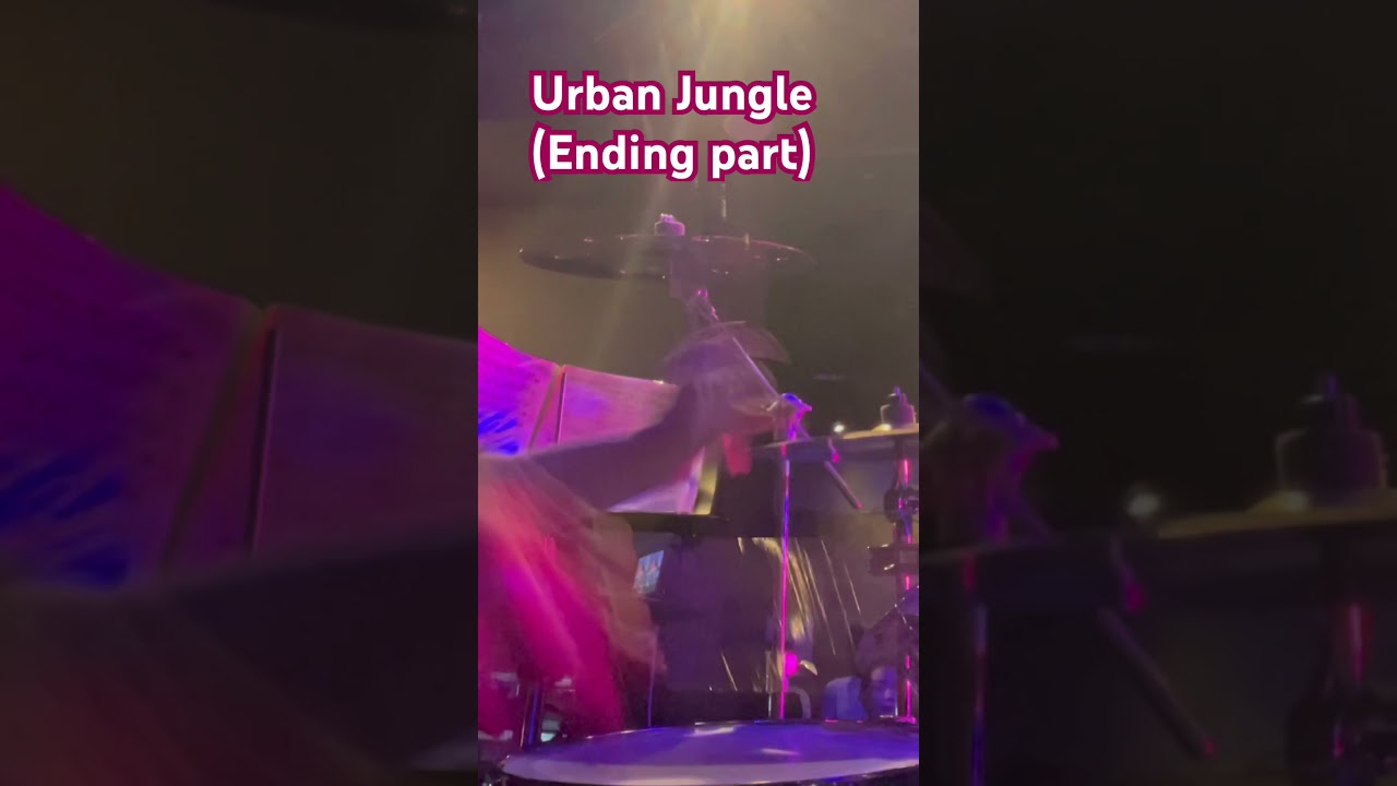 Urban Jungle - Hiroyuki Nishikido 【ending part】 drums