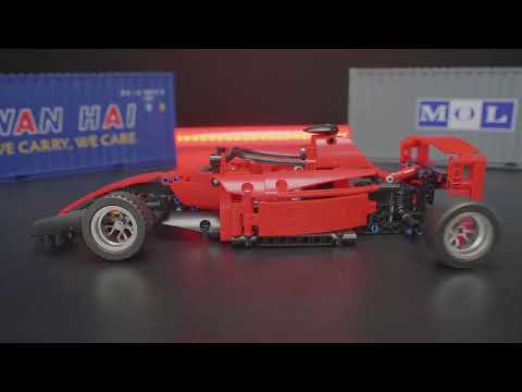 Конструктор Technic Формула F-1 -455 деталей сумісний з "LEGO" (інерційний двигун) - фото 1 - id-p2449500852