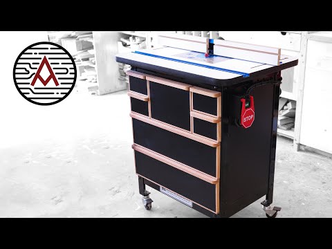 Ultimate Router Table Storage Cabinet | Plans