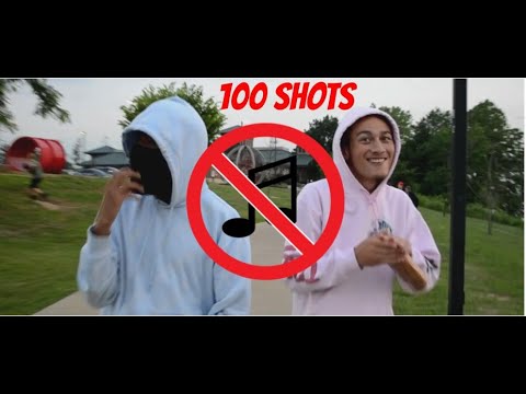 MUSIC VIDEO NO MUSIC (100 Shots - Trey5k x Beanwthepole)