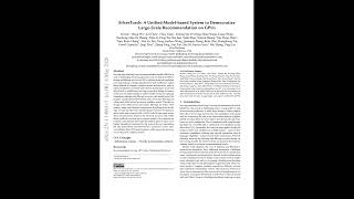 SilverTorch: Unified GPU Model-Based Serving for Large-Scale Recommend