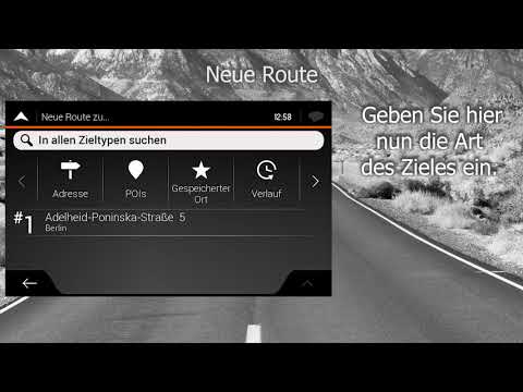 ZENEC Tutorial: Z-E3756/Z-N956 Route mit Zwischenzielen