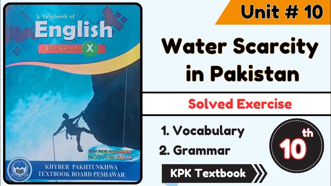 Water Scarcity in Pakistan | Exercise