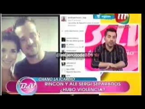Todo mal entre Ale Sergi y Andrea Rincón. ¡aración y Violencia!