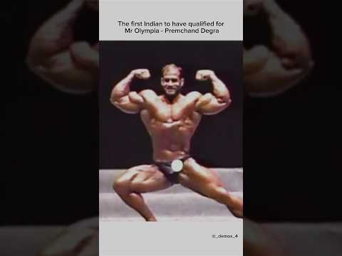 The Indian bodybuilder premchand degra legend #motivation #bodybuilding #gym #mrolympia