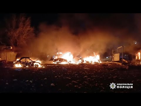 Rescue team on site after devastating Russian attack in Ukraine's Zaporizhzhia | AFP