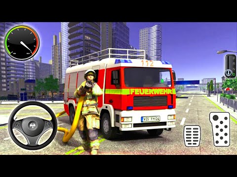 NY City Firefighter Simulator 2021 | Fire Truck Driver Rescues 3D – Android Gameplay