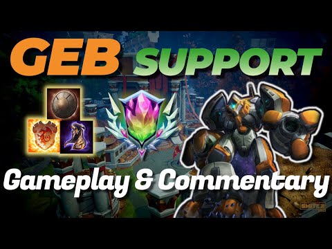 This Geb Build Absolutely CHUNKS // Demigod Support Ranked Conquest Gameplay & Commentary #smite2