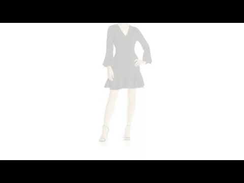 LE GALI Kia Vestido listrado com babados $ 159