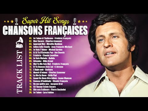 NOSTALGIE CHANSONS - Musique Francaise Année 80 90🗼❤️♪ Joe Dassin, F François, Mireille Mathieu, ...
