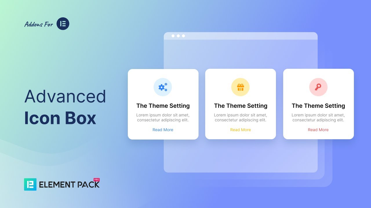 Advanced Icon Box Video Thumbnail