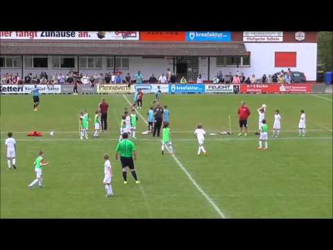 U10 FC Augsburg - SC Freiburg 1:1 Catnic Cup 2015 TSG Backnang