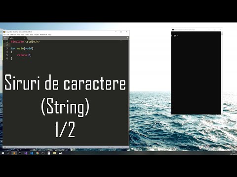 Programare pentru incepatori Limbajul C. Lectia 35. Siruri de caractere. String 1/2