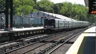 preview picture of video 'Metro North M7 in Tarrytown in HD'