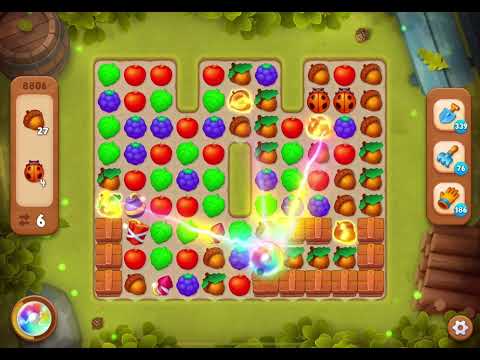 GardenScapes Level 8806 no boosters